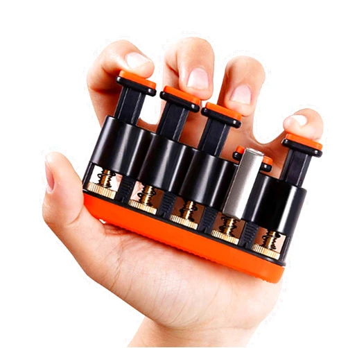 DILIMI Finger Strengthener, Guitar Beginner Exercier, Finger Trainer, Hand Grip Strength Trainer for Athletes,Musicians