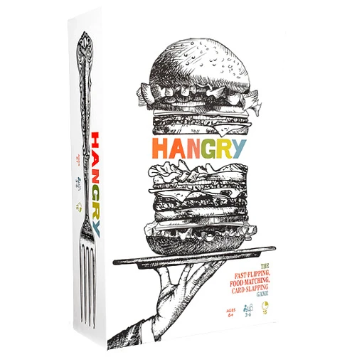 Big G Creative Hangry - Classic Family Party Game, 2-6 Players, Ages 6+, 15 Minute Gameplay,Multi
