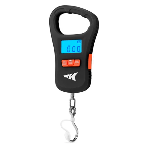 KastKing Fish Scale, ToughTide USB Charging Fishing Scale, 65lb Capacity, Ultra-Thin Digital Fish Scale, LCD Display, Ergonomic Handle, Fish Scales Digital Weight, Fishing Accessories for Men