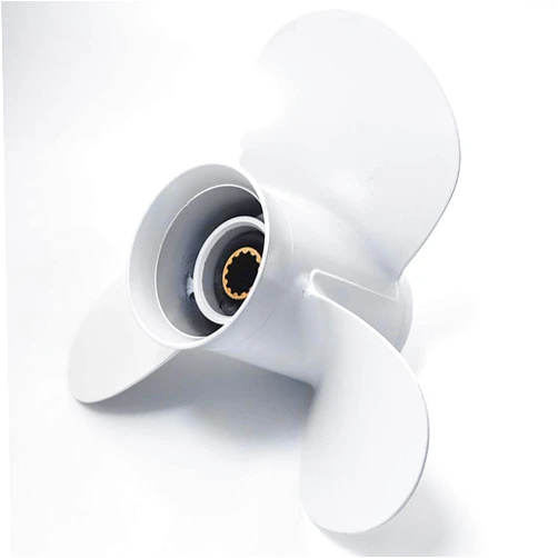 Flish Propeller OEM Aluminum Outboard Propeller fit Yamaha Engines 25-60HP,13 Tooth Spline, RH (11 1/4 x 14(663-45958-01-EL))