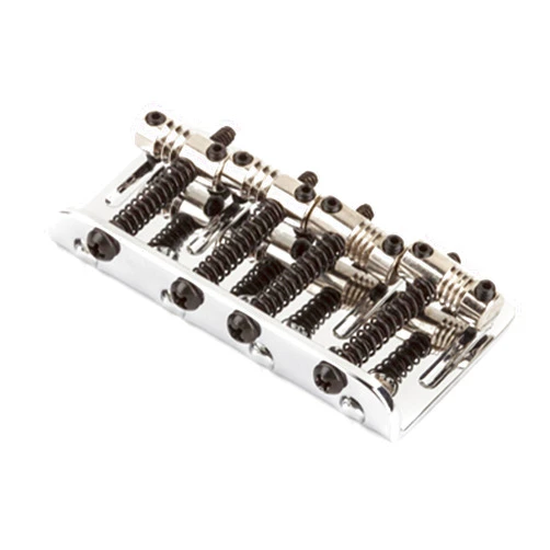 Fender American Deluxe 4-String Bass Bridge Assembly ('04-'10), Chrome