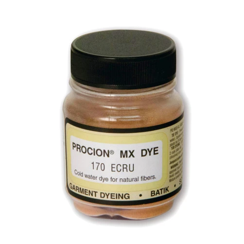 Jacquard Procion Tie Dye Powder Ecru 2/3oz Jar - Powder Dye for Tie Dye - Permanent & Washfast Powder Tie Dye - Use as Ice Tie Dye Powder, Cold Water Dye for Fabric & Clothing Dye