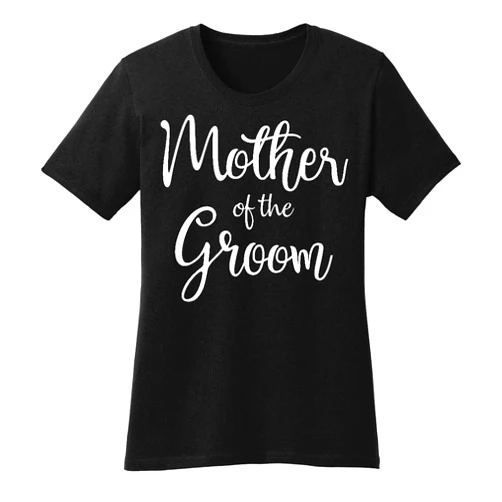 Elephield Mother of The Groom Wedding Celebration Ceremony Party Women's T-Shirt