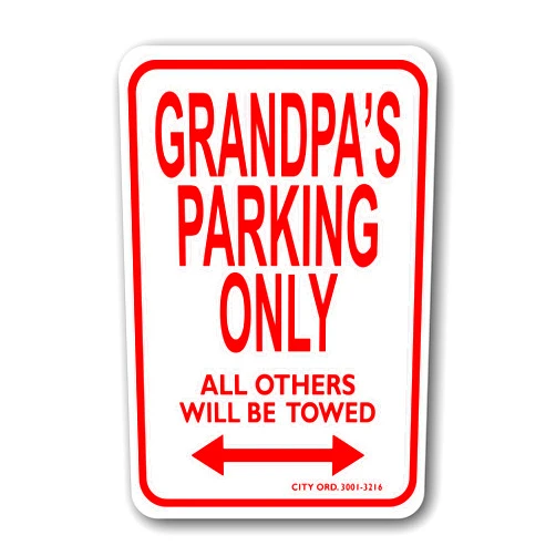 Prismatix Mini Parking Sign 6
