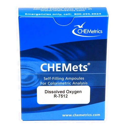 Chemetrics R-7512 Dissolved Oxygen Indigo 1-12 Refill Kit