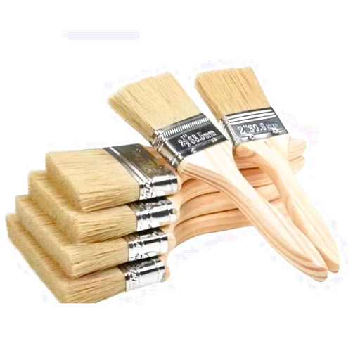 MirrorZone Paint Brush Set 5 Piece Paint Brushs for All Latex and Oil Paints & Stains for Walls Furniture Interior & Exterior Use