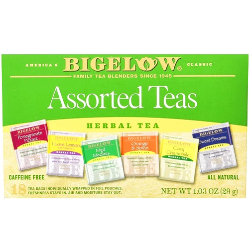 Bigelow Tea Bigelow Assorted Herb Tea 6 Varieties 18 Bags (Pack of 2)