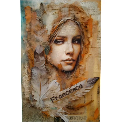 Emily Greenway PERSONALIZED FRANCESCA GIFT: Beautiful Lined Journal With Francesca Name On Cover (Perfect Present For All Events)