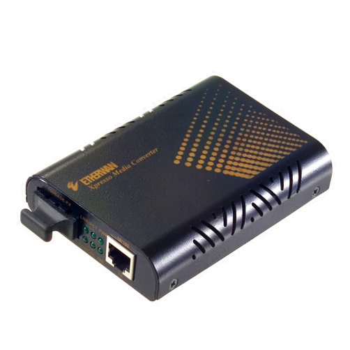 EtherWAN EL100T-20 10/100BASE-TX to 100BASE-FX Single Mode ST, 20KM Media Converter