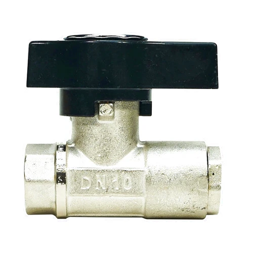 MTM Hydro Original DN10 Italian Brass Plated Ball Valve for Pressure Washing, Soft Washing and Industrial Applications Commercial Grade