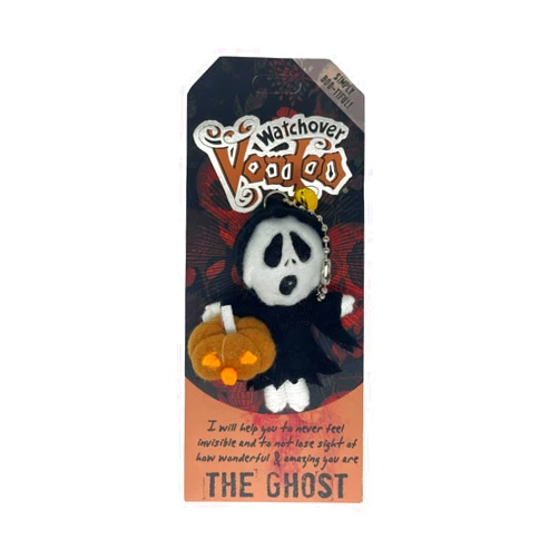 Watchover Voodoo 3-Inch The Ghost Keychain - Handcrafted Gift to Bring Good Luck and Positivity Everywhere You Go