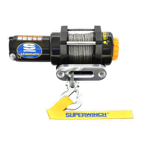 Superwinch 1140230 LT4000SR Winch 4000lb(1814kg) Single Line Pull with Roller Fairlead 3/16