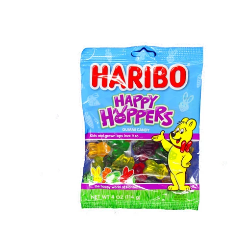 Haribo Happy Hoppers Gummi Candy 4 oz