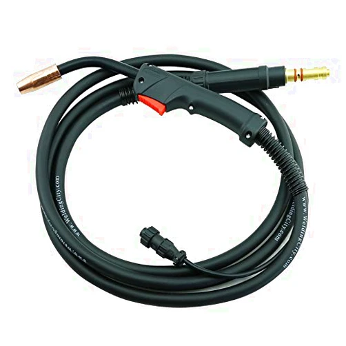 WeldingCity 100-amp 12-ft Air Cooled MIG Welding Gun Torch Stinger Replacement for Lincoln Magnum 100L (K530-6 Amphenol Terminals)