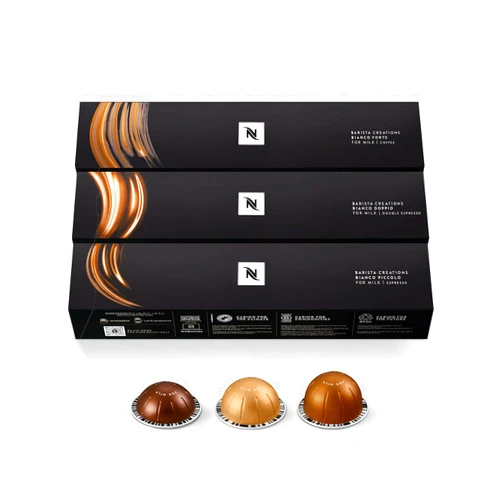Nespresso, Vertuo Line, Bianco Variety Pack, 30 Count Coffee Pods