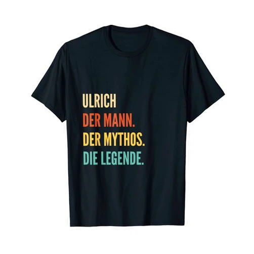 Lustige Vornamen-Designs für Männer Funny German First Name Design - Ulrich T-Shirt