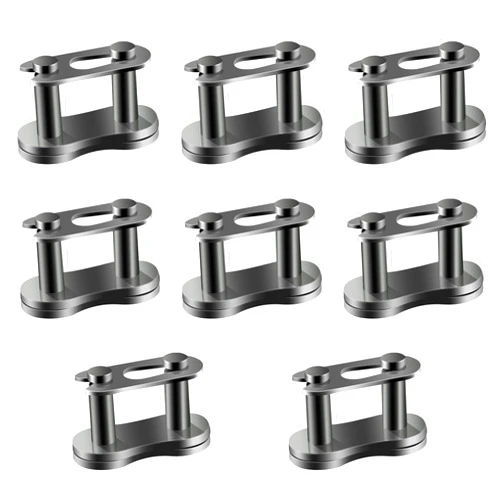 Darlingao 8 Pcs 420 Chain Master Links, Motorcycle Chain Connector, Master Link Replacement for 50cc-125cc ATV Quad 4 Wheeler Pocket Bike