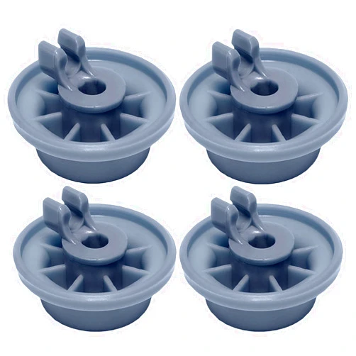 PartsBroz 165314 Dishwasher Lower Rack Wheel (4-Pack) - Compatible with Bosch Gaggenau Thermador Kenmore Dishwasher - Replaces 165314 AP2802428 PS3439123 PS8697067 00420198 420198 423232