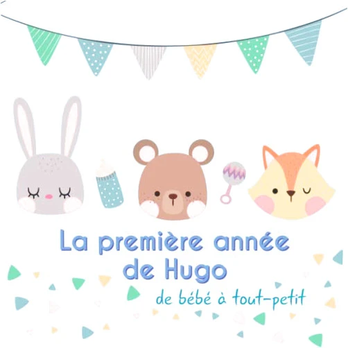 BabyMemories FR Publishing La première année de Hugo - de bébé à tout-petit: Album bébé à remplir pour la première année de vie - Album naissance garçon (French Edition)