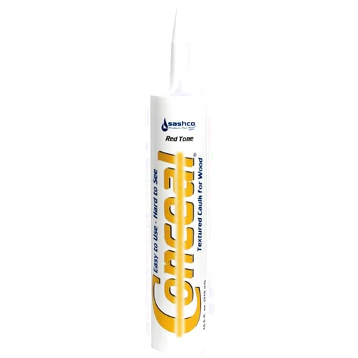 Sashco Conceal Redwood Acrylic Latex Caulk 10.5 oz. - Case of: 1212