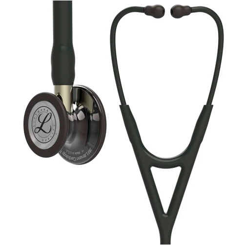 3M Littmann Cardiology IV Diagnostic Stethoscope, 6204, More Than 2X as Loud, Weighs Less, Stainless Steel High Polish Smoke-Finish Chestpiece, 27