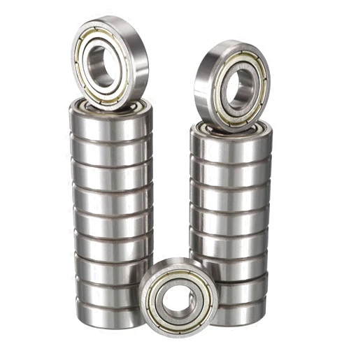 HIPICCO 696ZZ Deep Groove Ball Bearings, ID 6mm x OD 15mm x Width 5mm Miniature Bearings, Double Metal Shielded Ball Bearing Chrome Steel Z2 Lever 20pcs