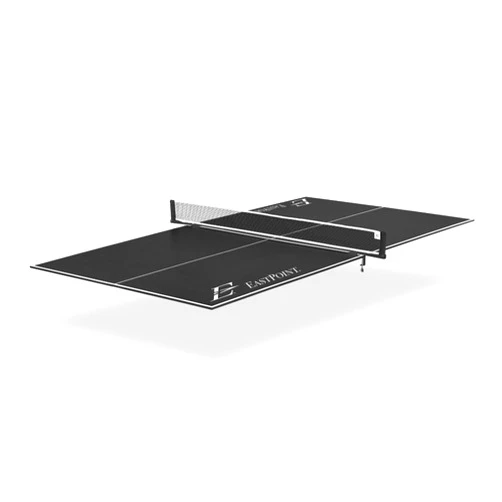 EastPoint Sports EastPoint Foldable Table Tennis Conversion Top - 9 ft x 5 ft, Blue - Net & Posts Included as Ping Pong Accessories - Wood Surface for Table Tennis - Foldable Design for Billiard Room