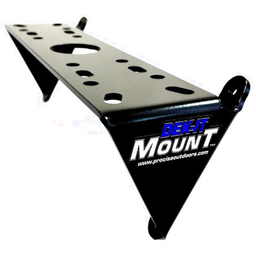 PROcise Outdoors Dek-It Boat Fish Finder Mount Single Unit Dash Mount, Mount for Fish Finders & Depth Finders, Bassmaster Tested Fish Finder Mounts for Boats, GPS Electronics Fish Finders Mounting Kit