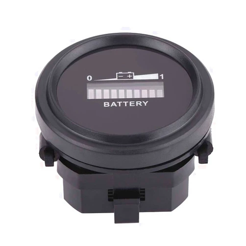 Keenso 12V/24V/36V/48V/72V LED Digital Battery Indicator Meter Gauge, Battery Indicator for Golfcart