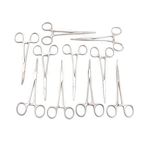 AAProTools 10 Assorted Kelly Locking Hemostat Forceps 5.5