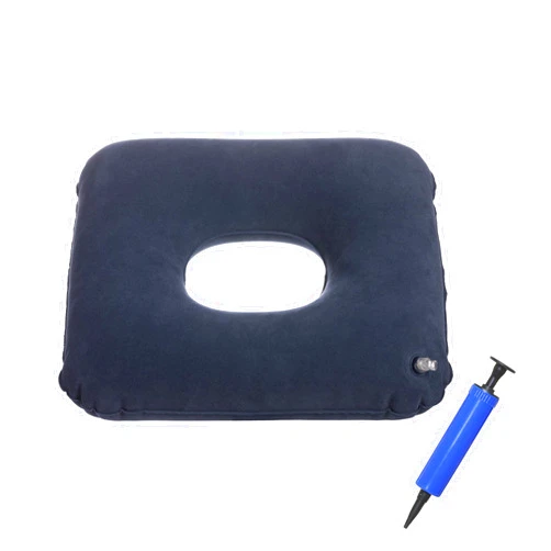 Wefaner Portable Inflatable Bedsore Cushion Pillow Cushion, for Tailbone Pain Relief, for Hemorrhoids, Pregnancy, Bedsore, Long Time Cushion, with Air Pump.