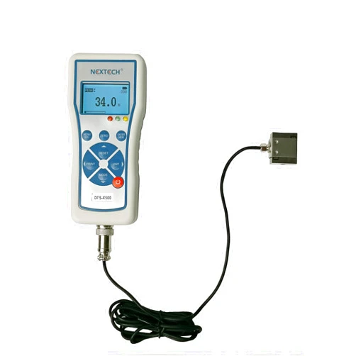 Nextech DFS-XM100 Digital Force Gauge with External Micro-S Beam Load Cell - Capacity 100 Newton