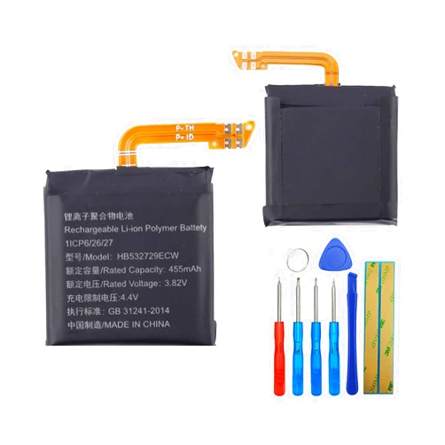 E-YIIVIIL Replacement Battery HB532729ECW Compatible with Huawei Watch GT2 46mm/GT2 PRO/GT3 46MM with Tools