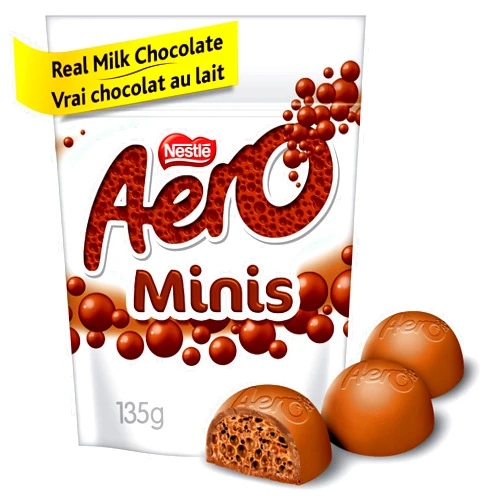 Nestle AERO Bubbles Milk Chocolate, 135g Pouch