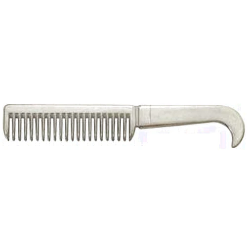 ABETTA Comb w/Hoofpick - Aluminum - 7