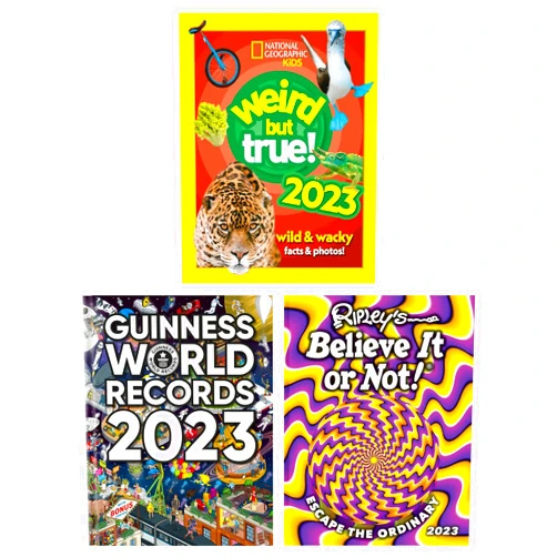 By Century ltd (Author) Guinness World Records 2023, Ripley’s Believe It or Not! 2023 & Weird but true! 2023: 3 Books Collection Set