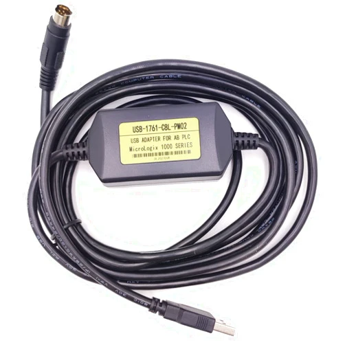 LITKEQ USB-1761-CBL-PM02 USB Programming Cable for AB Micrologix 1000 1100 1200 1400 1500 Series