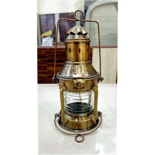 Enjo handicrafts Decorative-Boat Lamps-Nursery Oil Lamp-Vintage Antique Lighting Boat Lamp Nautical Oil Lamp Lantern /Decorative Hanging Lantern/ Marine Ship Lamp