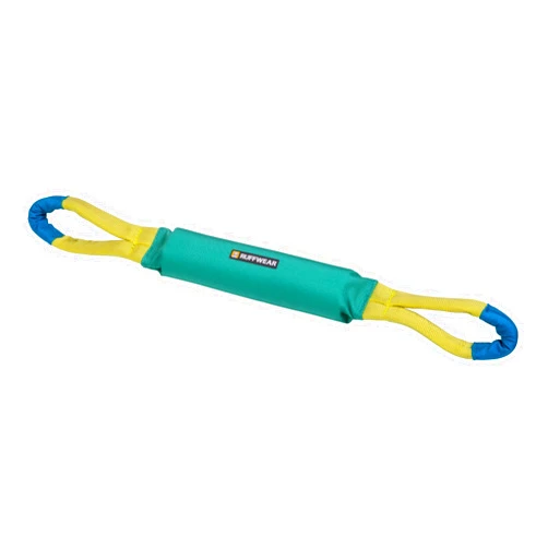 Ruffwear, Pacific Loop Dog Toy, Interactive Tug Toy for Playing and Training, Aurora Teal