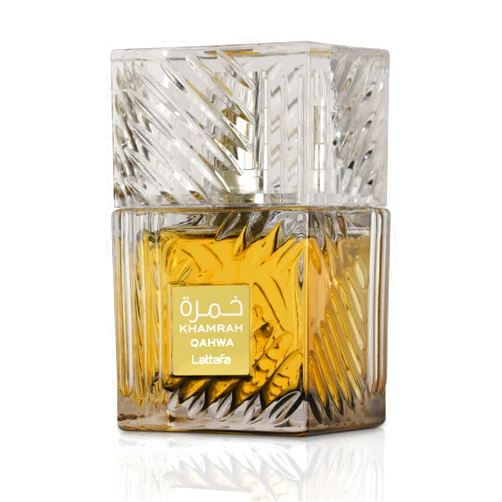 Lattafa Khamrah Qahwa for Unisex Eau de Parfum Spray, 3.4 Ounce