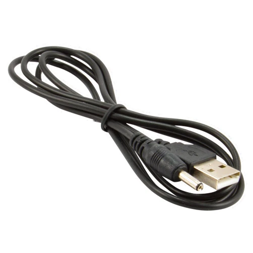 JacobsParts USB to 3.5mm x 1.35mm Barrel Connector 5V DC Power Cable Male, 5ft