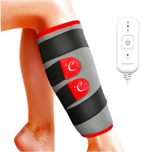 Comfytemp Leg Heating Pad for Pain Relief, FSA HSA Eligible Wearable Heating Pad for Legs and Calf, Birthday Gifts for Women/Men, Electric Heat Wrap for Shin Splint/Knee/Arm/Elbow/Wrist/Thigh (S/M)