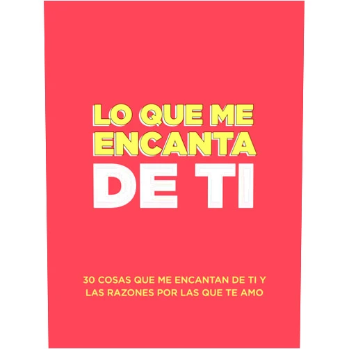 Questions About Me Lo que me encanta de ti: 30 cosas que me encantan de ti y las razones por las que te amo. Libro de regalos para completar. Regalos de aniversario para parejas, para ella y para él (Spanish Edition)