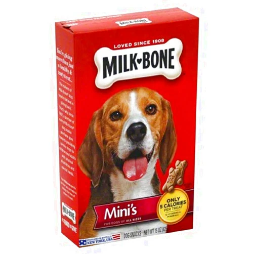 Milk-Bone 2 Pack - Milk-Bone Mini's Original Dog Treats, 15-oz box