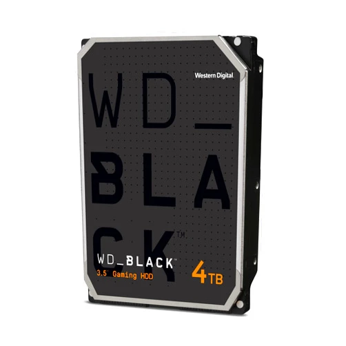 Western Digital 4TB WD Black Gaming Internal Hard Drive HDD - 7200 RPM, SATA 6 Gb/s, 256 MB Cache, 3.5