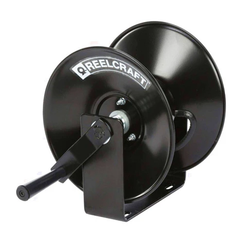Reelcraft CU8100LN Light Industrial Hand Crank Hose Reel, 100' Air/Water Hose Not Included
