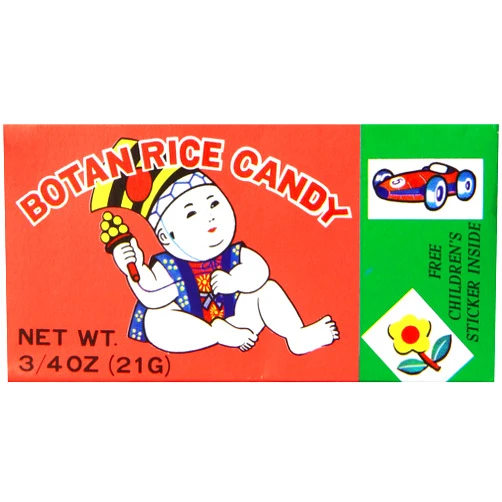 Botan Rice Candy for 6 Packs