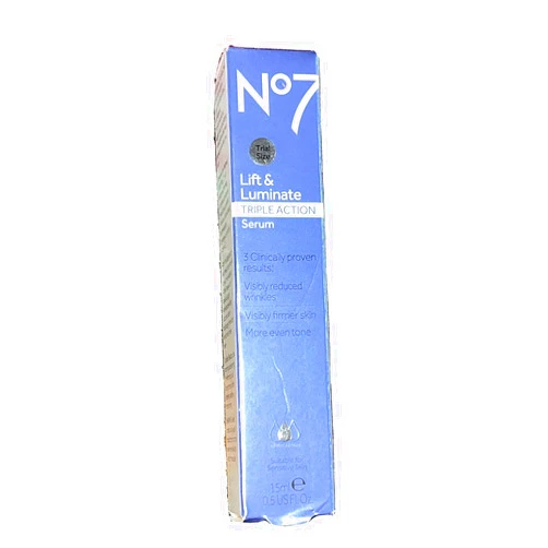 No7 Puritans Skin Lift & Luminate Triple Action Serum -15ml