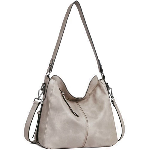 BROMEN Purses for Women Vegan Leather Hobo Bags Designer Handbags Large Shoulder Crossbody Bag with Adjustable Strap