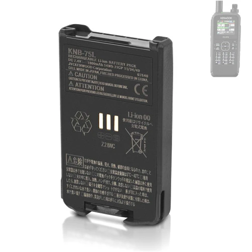 GsevPuek Replacement Battery for Kenwood TH-D75 TH-D74 TH-D74A TH-D74E KNB-75L KNB-74L KNB-76L KNB-75LA Radios,LI-ION 1800mAh.